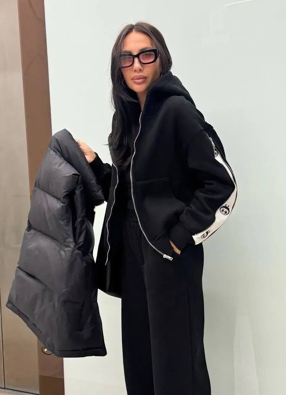 стильные костюмы,miu miu женский чёрный костюм тройка,костюм на флисе,костюм спортивный женский,спортивные костюмы на флисе