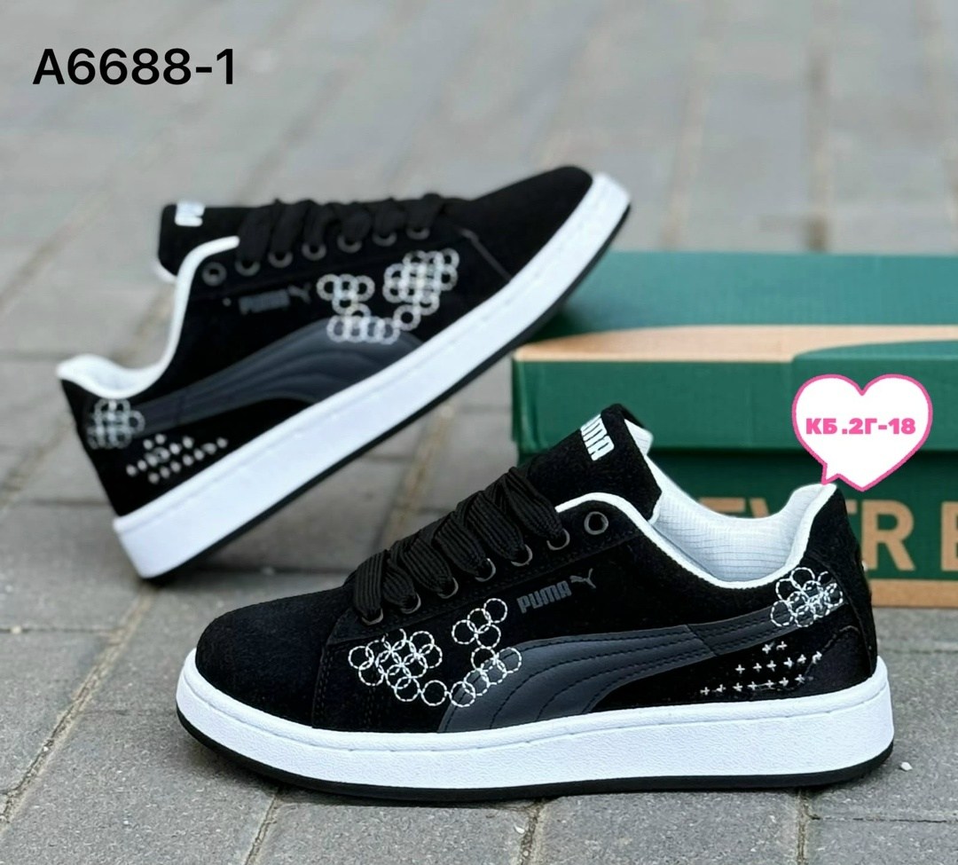 puma кроссовки,,кроссовки женскиe,кроссовки замша, спортивная