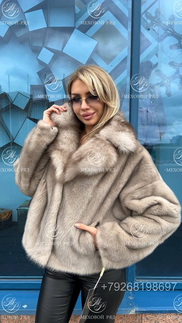 шубка из меха европейской норки,шубка,короткая норковая шуба,шуба из меха,меховой воротник