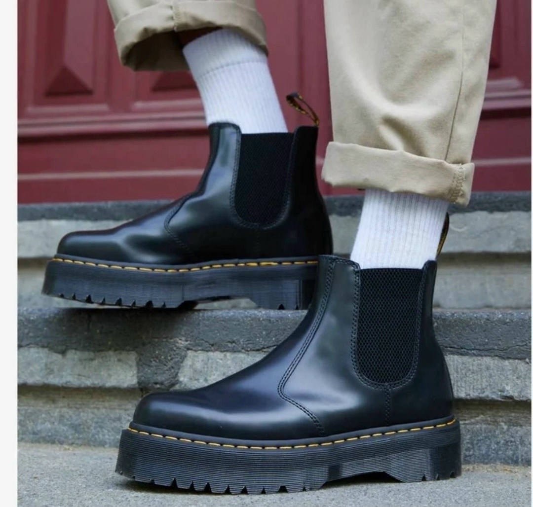 ,dr martens chelsea,ботинки dr martens,dr martens 2976,ботинки из искусственной кожи