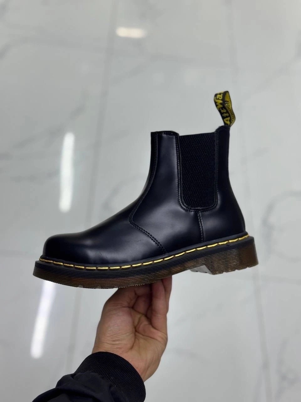,dr martens chelsea,ботинки dr martens,dr martens 2976,ботинки из искусственной кожи