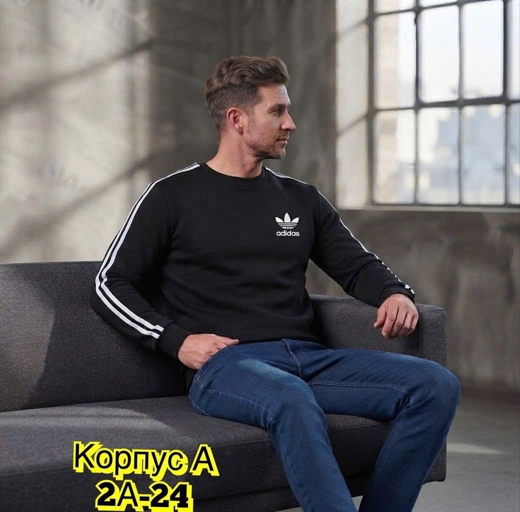 свитшот adidas originals 3 stripes sweat,свитшот адидас мужской черный,лонгслив адидас мужской,свитшот адидас кофта с начесам adidas цвет черный,свитшот adidas