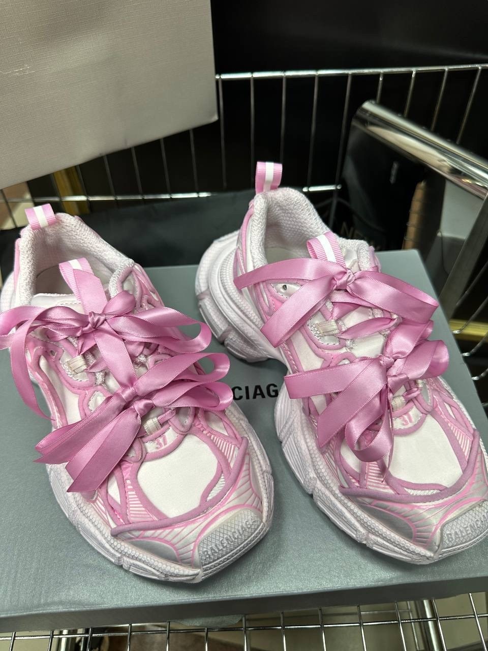 ,женские кроссовки balenciaga,женские кроссовки,розовые кроссовки,розовые женские кроссовки