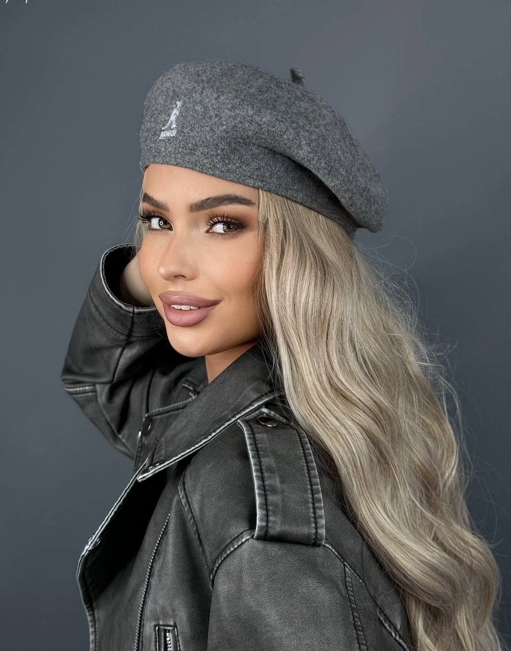 берет кепка теплый кангол a&t fashion,берет теплый кангол a&t fashion,шапка для женщин,женская шапка,берет