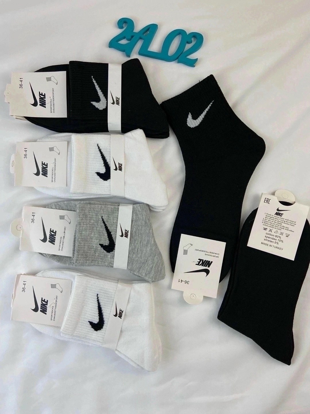 спортивные носки nike набор средних носков 5 пар,мужские носки,носки nike мужские,носки высокие nike,носки nike средние набор мужских носков