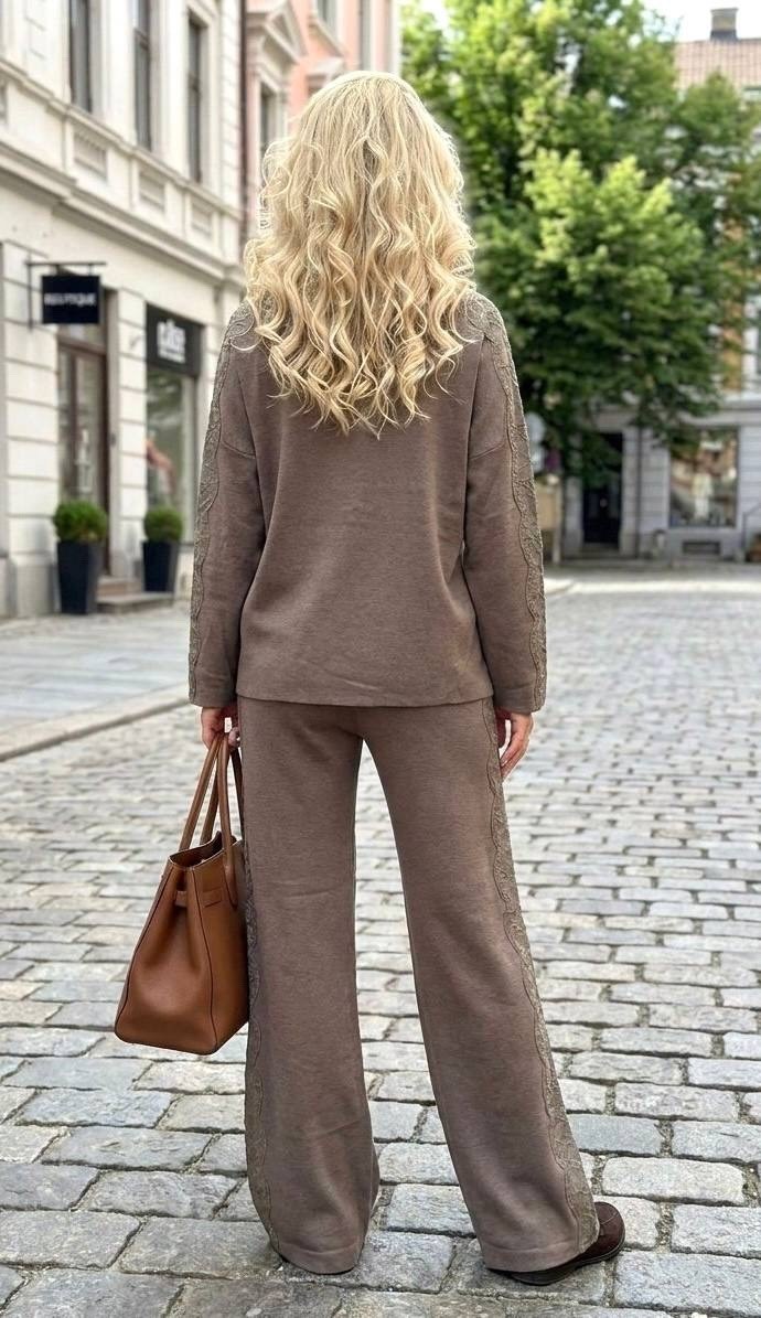 костюм с брюками трикотажный вязаный corline 260453474,костюм вязаный теплый с брюками kamillasyle,костюм с брюками и кофтой трикотажный оверсайз pavlotti,трикотажные костюмы,трикотажный костюм с брюк