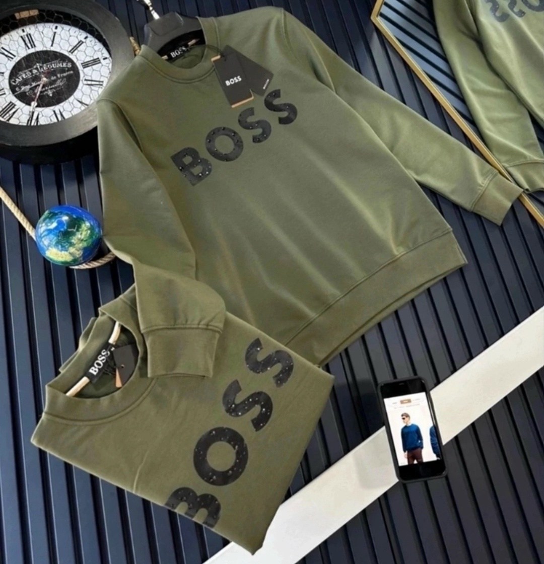 толстовка boss,свитшот boss,мужские толстовки hugo boss,свитшот hugo boss,свитшот хлопковый с логотипом boss