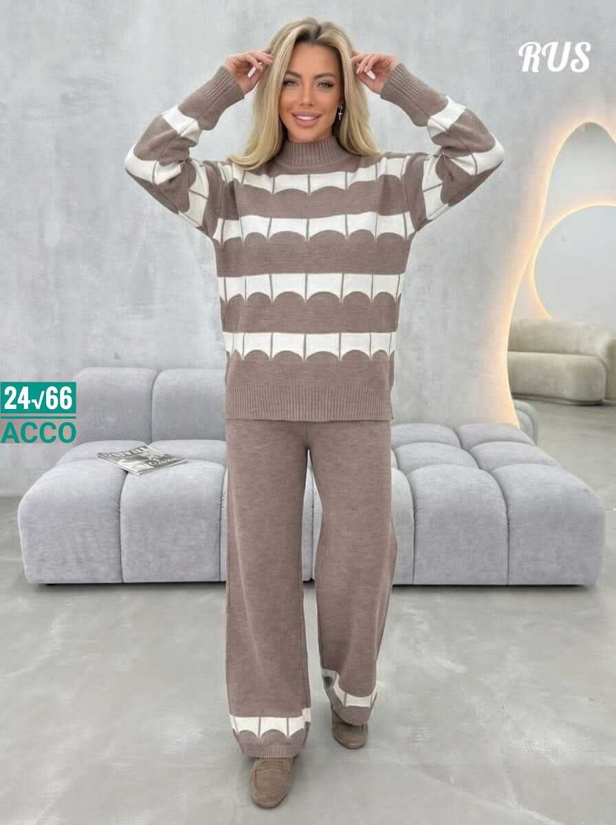 трикотажный костюм с брюками и кофтой в полоску aisha comfort,костюм двойка кашемир,костюм трикотажный,костюм трикотажный вязаный с брюками теплый miss merry jayne 257931571,трикотажный костюм с брюка