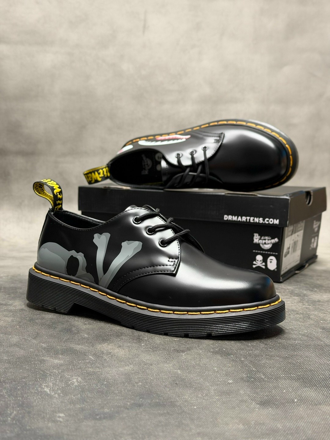 ,ботинки dr martens 1461 mastermind world x bape,мартинсы бейп,ботинки dr martens,bape dr martens