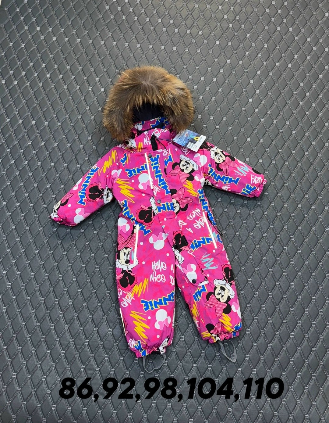 детский зимний комбинезон,комбинезон nikastyle,зимний комбинезон,комбинезон зимний для девочки,комбинезон зимний nikastyle
