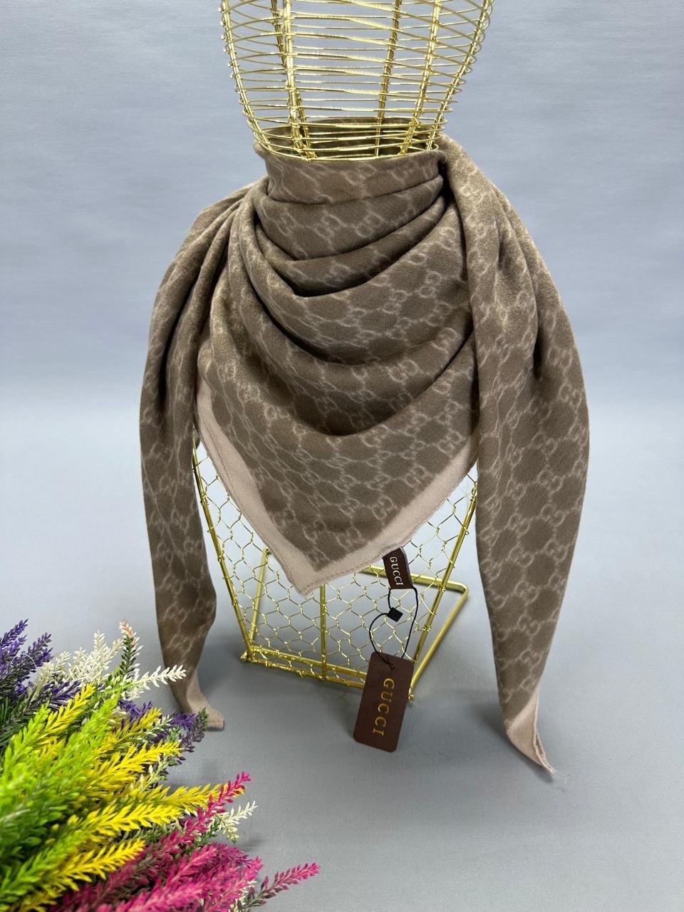 платок gucci,брендовый платок,шарфы и платки,шарфы для женщин,палантин платок