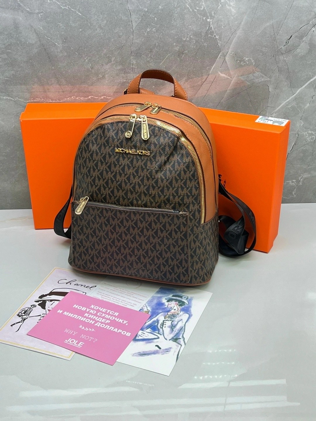 рюкзак michael kors,женский рюкзак michael kors,женские рюкзаки,брендовые рюкзаки,рюкзак