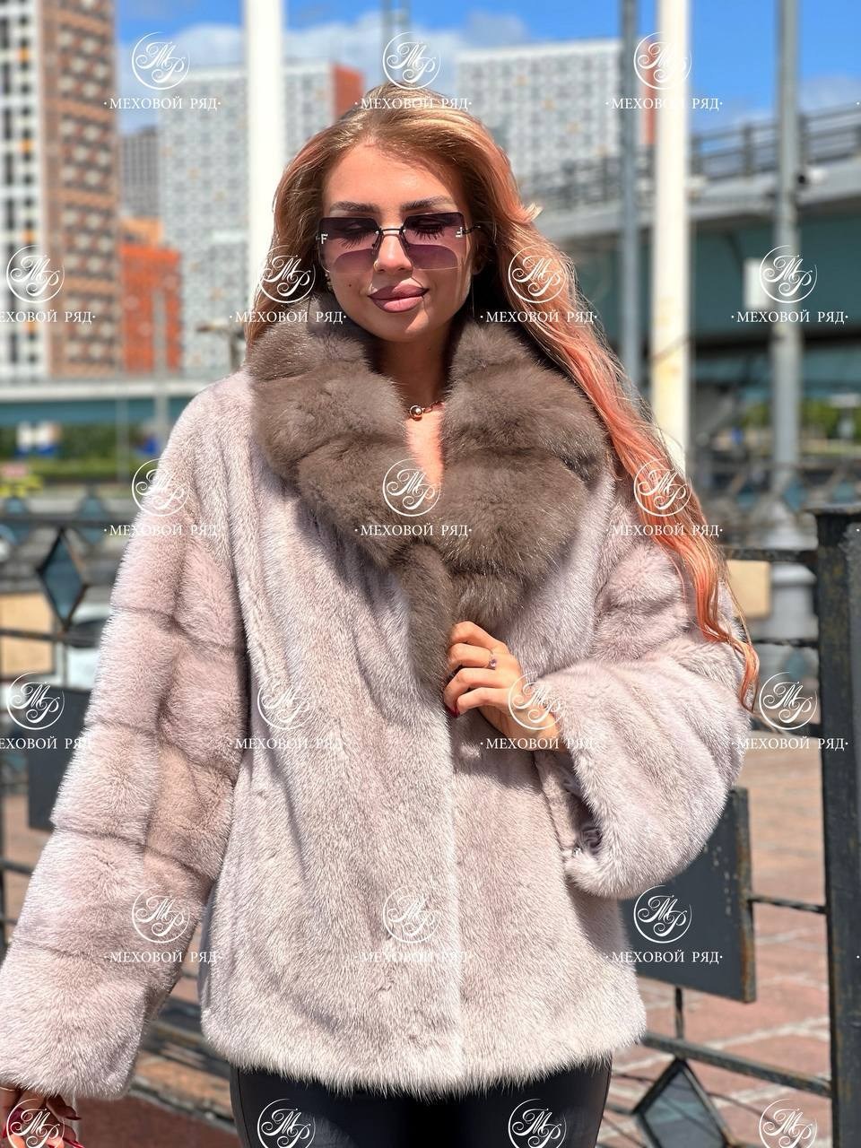 шубка из меха европейской норки,шуба из меха,меховой ряд-business,меховой жакет из норки,норковая шуба