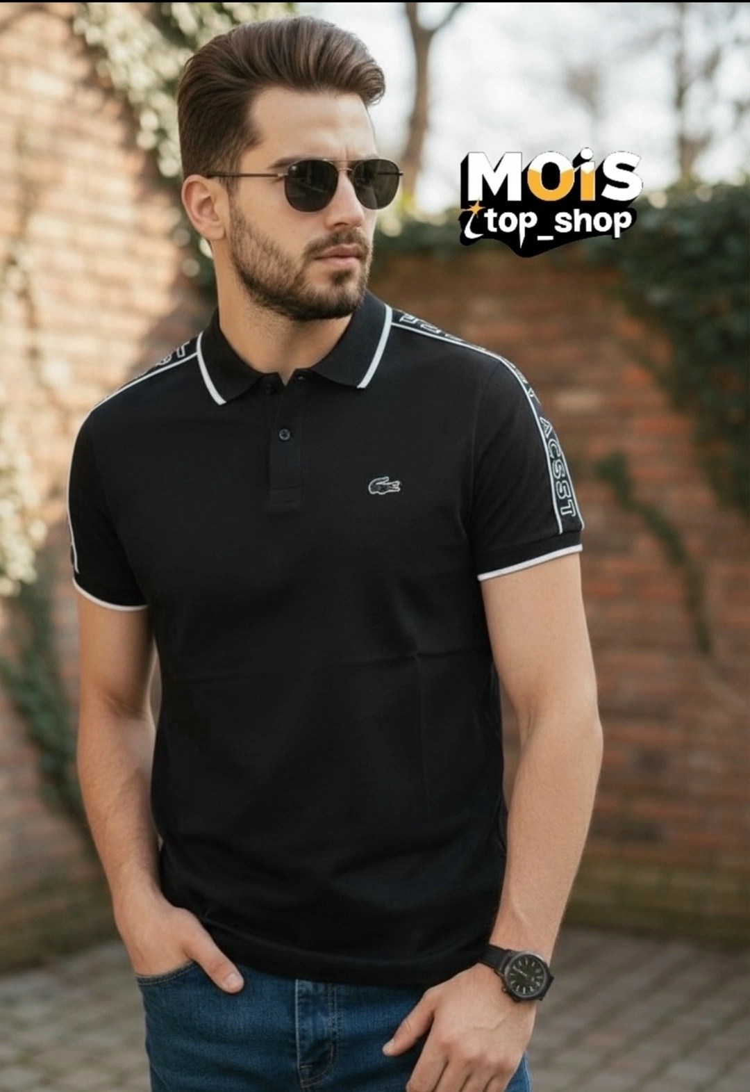 поло lacoste,мужской футболки,мужская мода,lacoste polo,поло лакост черное