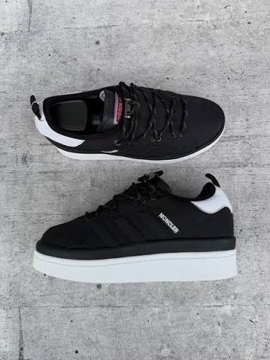 adidas campus moncler,адидас веспа кроссовки,кроссовки campus moncler genius x adidas originals,adidas original,moncler x adidas originals campus sneakers in black