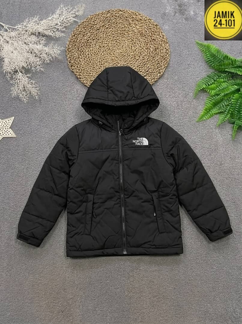 зимние куртки,куртка,куртка the north face kids reversible shasta full zip hooded jacket черный,куртка для мальчика,детская куртка