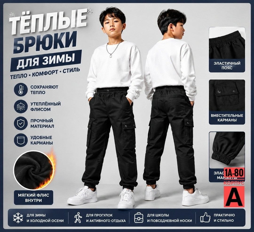 брюки для мальчика зимние asistyle 257452539,брюки джоггеры,брюки для мальчика,брюки джоггеры для мальчика,брюки джоггеры утепленные kudynsky style