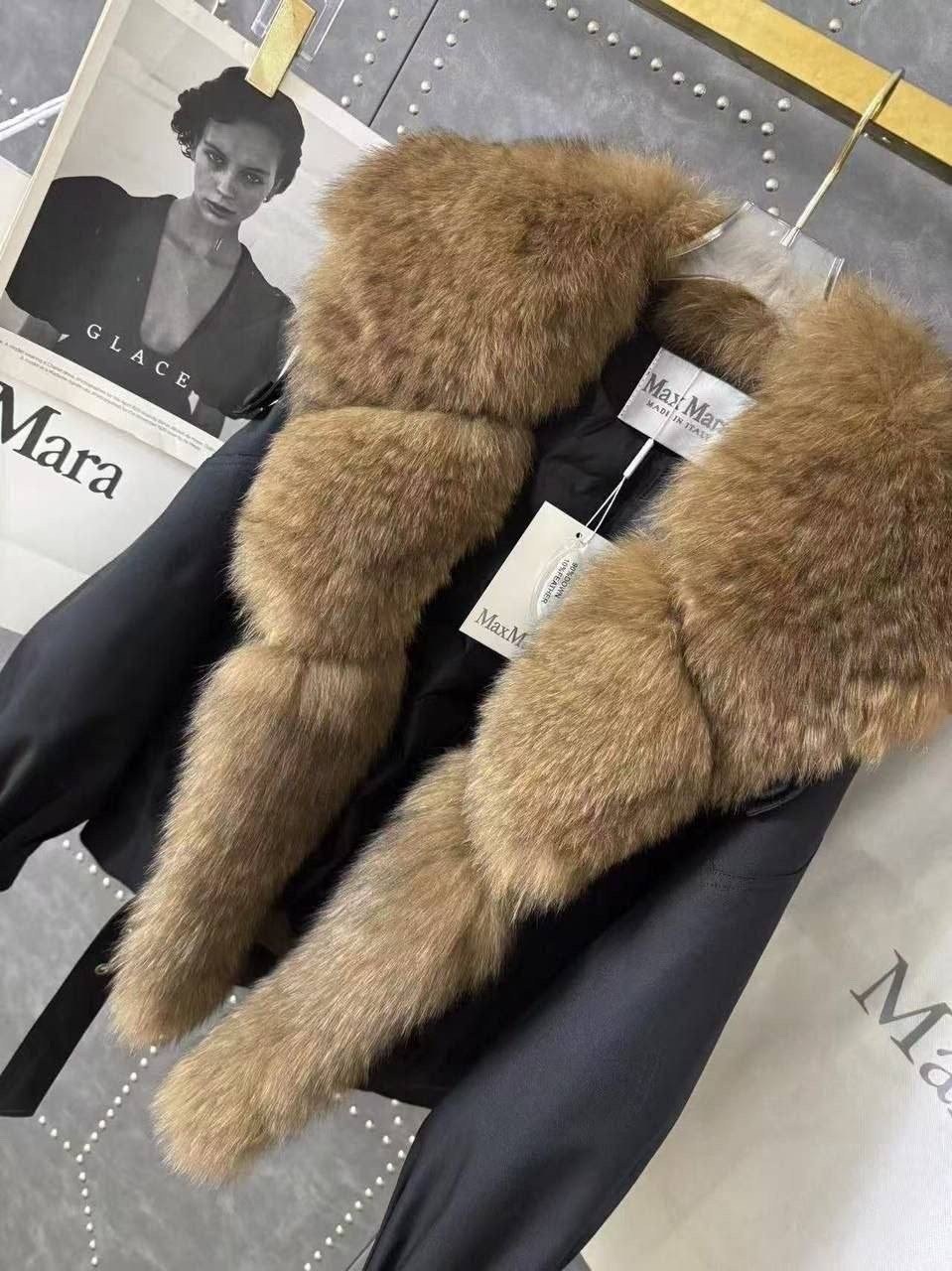 куртка с натуральным мехом,пуховики с мехом,пуховик,женская куртка,женская куртка на белом утином пуху с воротником из лисьего меха