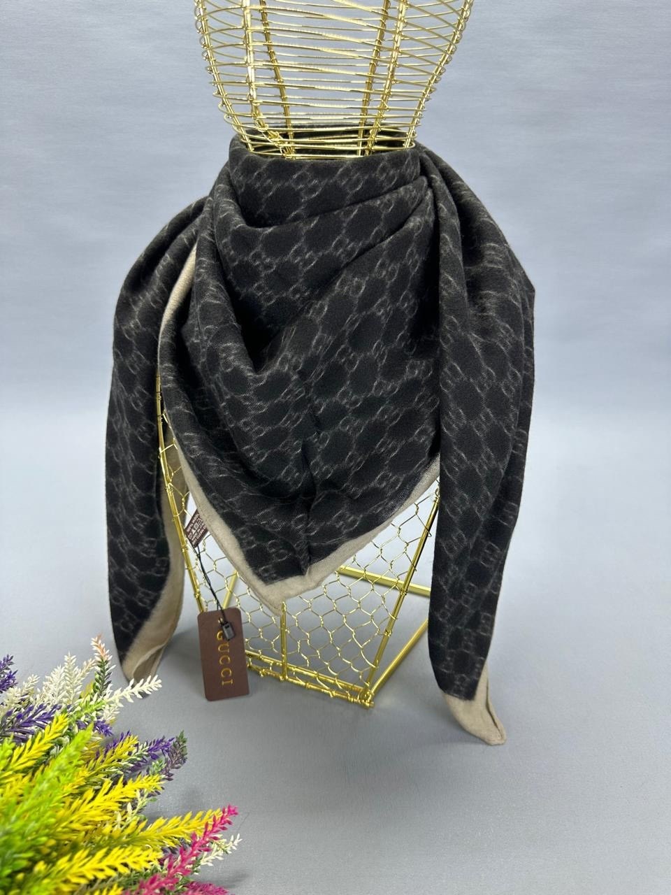 платок gucci,брендовый платок,шарфы и платки,шарфы для женщин,палантин платок