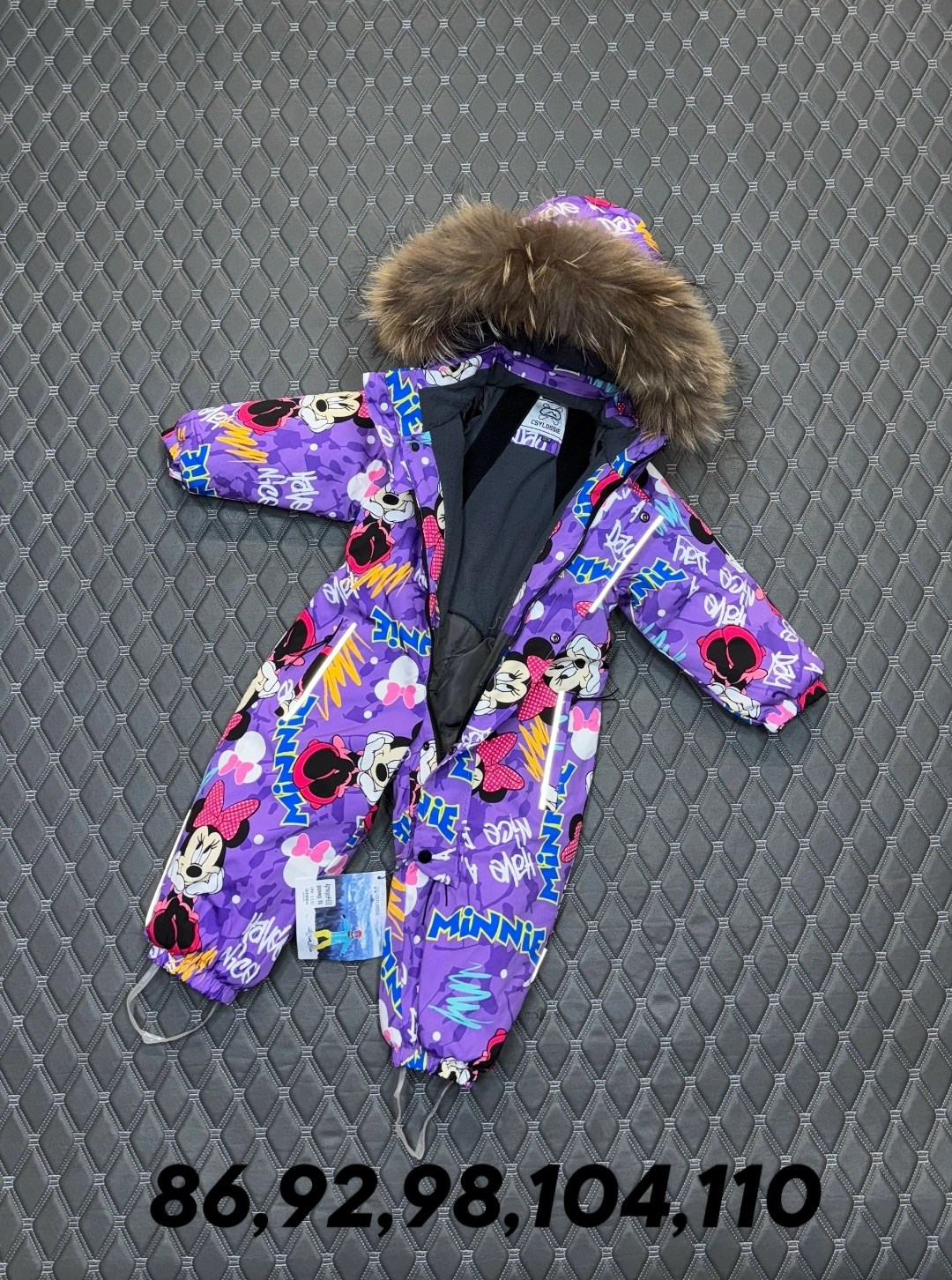 детский зимний комбинезон,комбинезон nikastyle,зимний комбинезон,комбинезон зимний для девочки,комбинезон зимний nikastyle