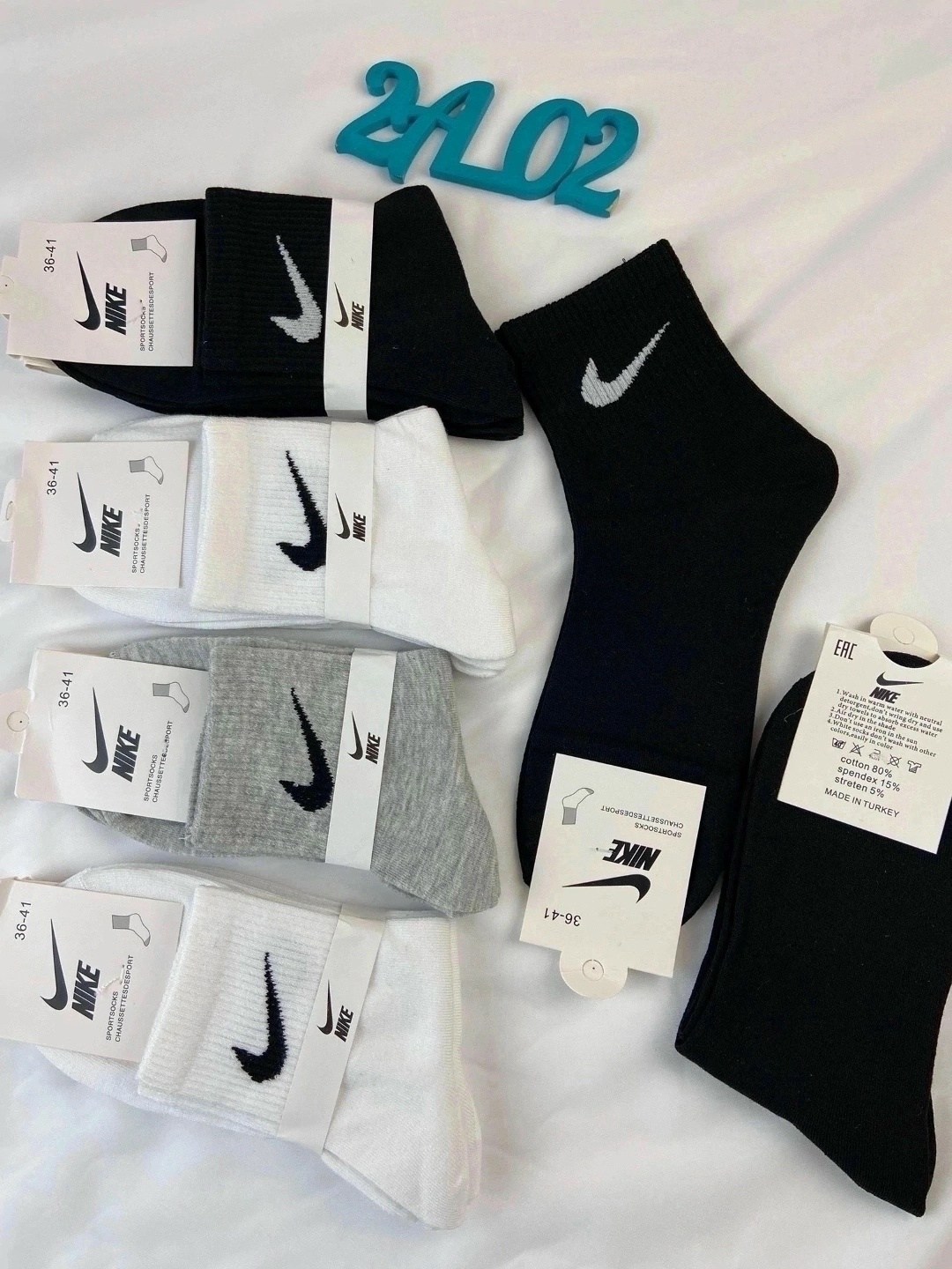 спортивные носки nike набор средних носков 5 пар,мужские носки,носки nike мужские,носки высокие nike,носки nike средние набор мужских носков