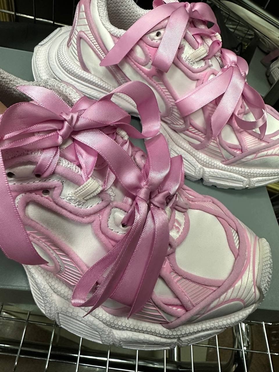 ,женские кроссовки balenciaga,женские кроссовки,розовые кроссовки,розовые женские кроссовки