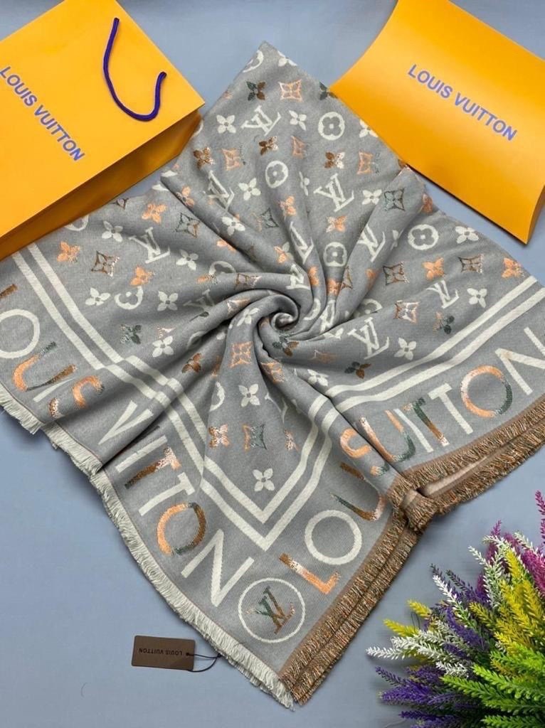 теплый палантин,брендовый палантин louis vuitton,палантин платок,женский теплый палантин,теплый палантин шарф