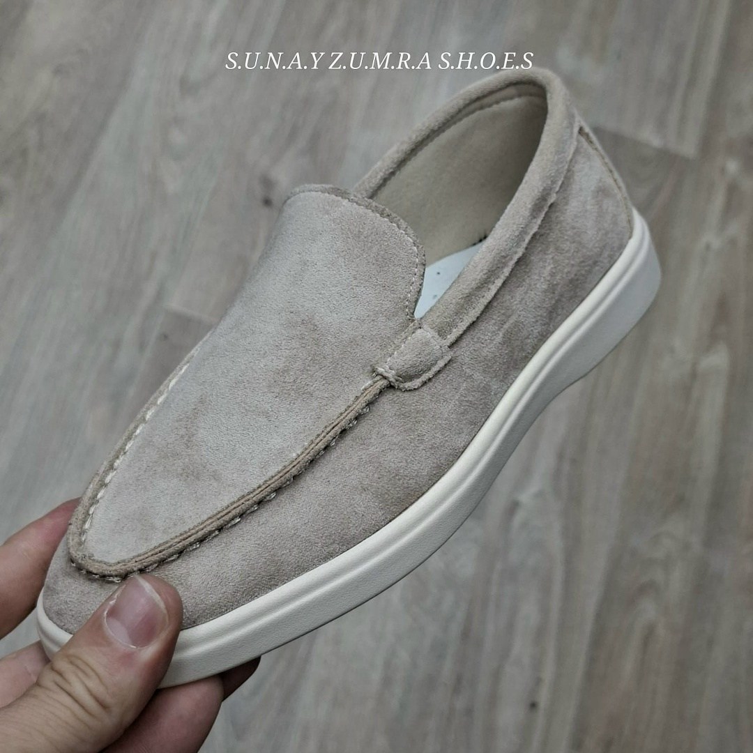 ,лоферы мужские loro piana,замшевые лоферы,лоферы из натуральной замши,лоферы loro piana summer walk