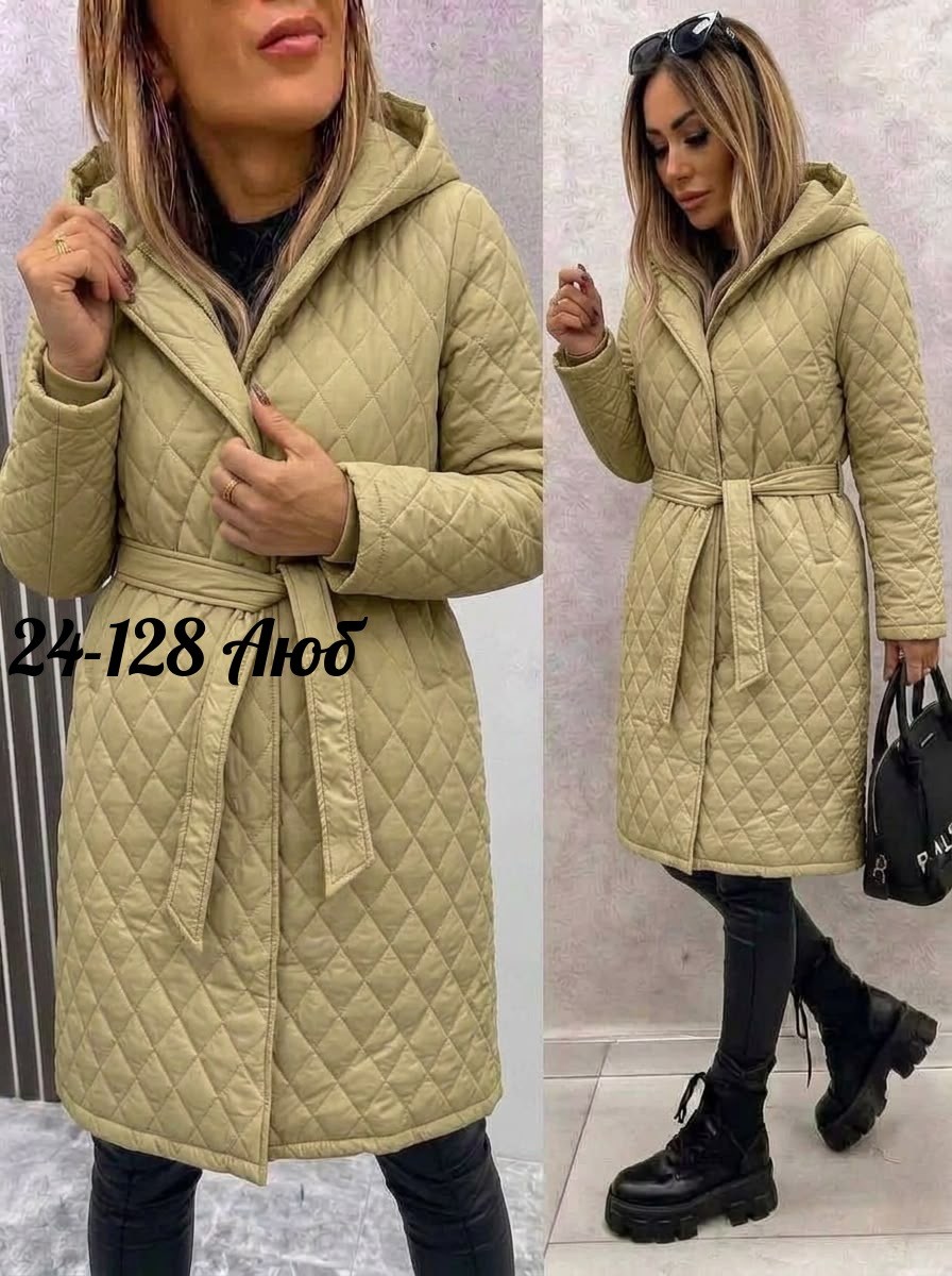пальто стеганое,пальто стеганое с поясом fashion rosily,стеганое женское пальто,пальто демисезонное стеганое,удлиненная куртка