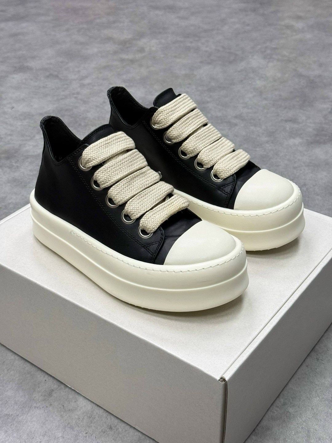 ,кроссовки rick owens,кроссовки женские,повседневная ,низкие кроссовки