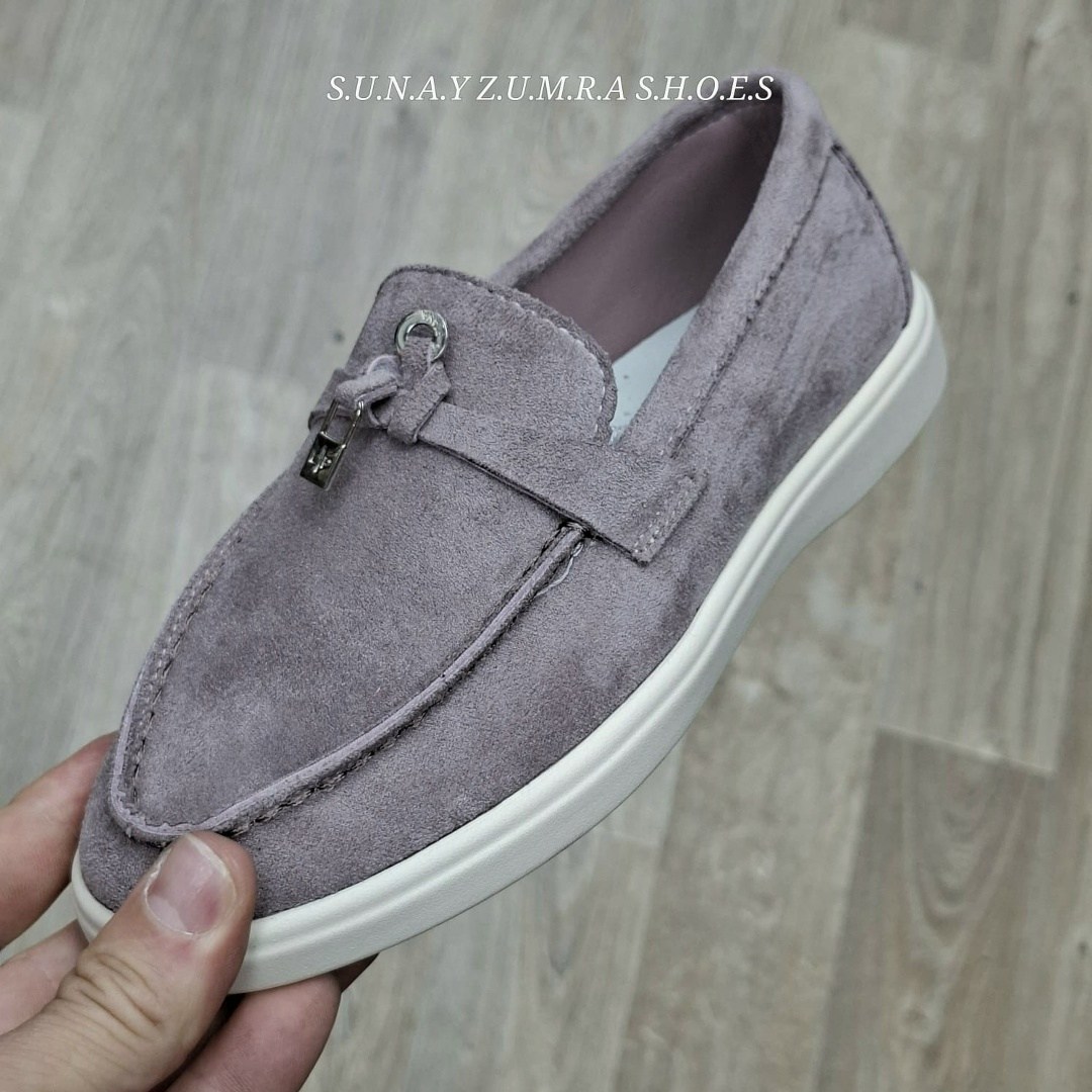 ,лоферы мужские loro piana,замшевые лоферы,лоферы из натуральной замши,лоферы loro piana summer walk