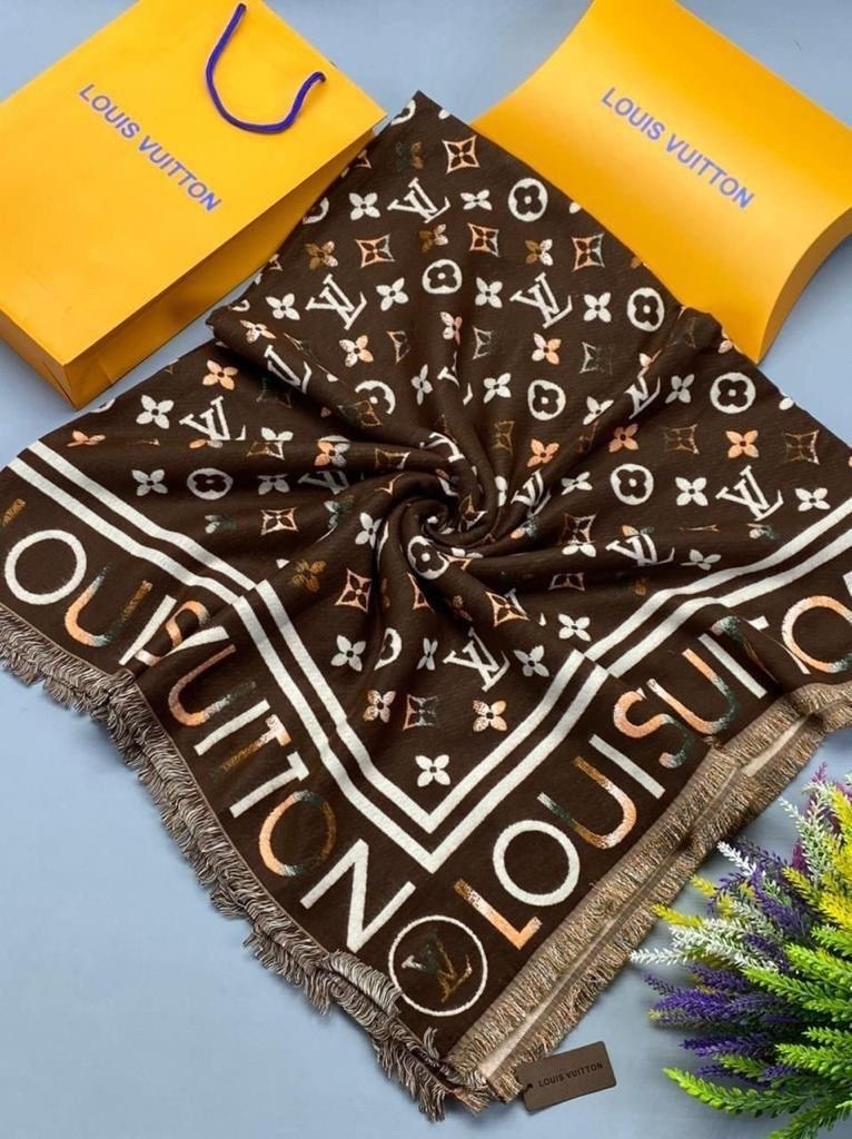 теплый палантин,брендовый палантин louis vuitton,палантин платок,женский теплый палантин,теплый палантин шарф