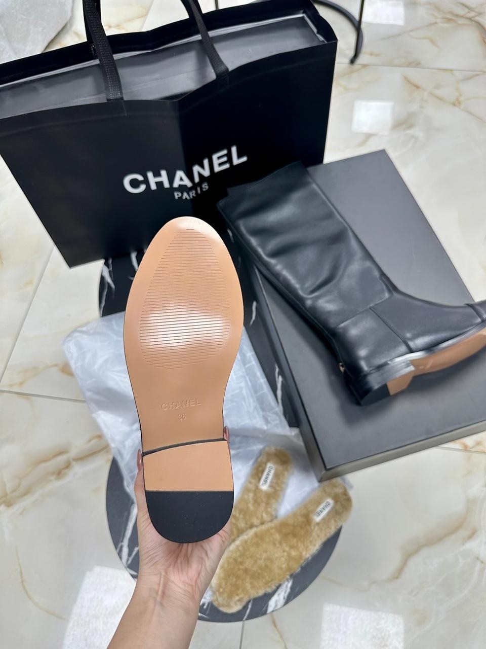сапоги chanel,сапоги женские chanel,сапоги шанель,сапоги кожаные chanel,женские ботильоны chanel мягкие из кожаного спилка