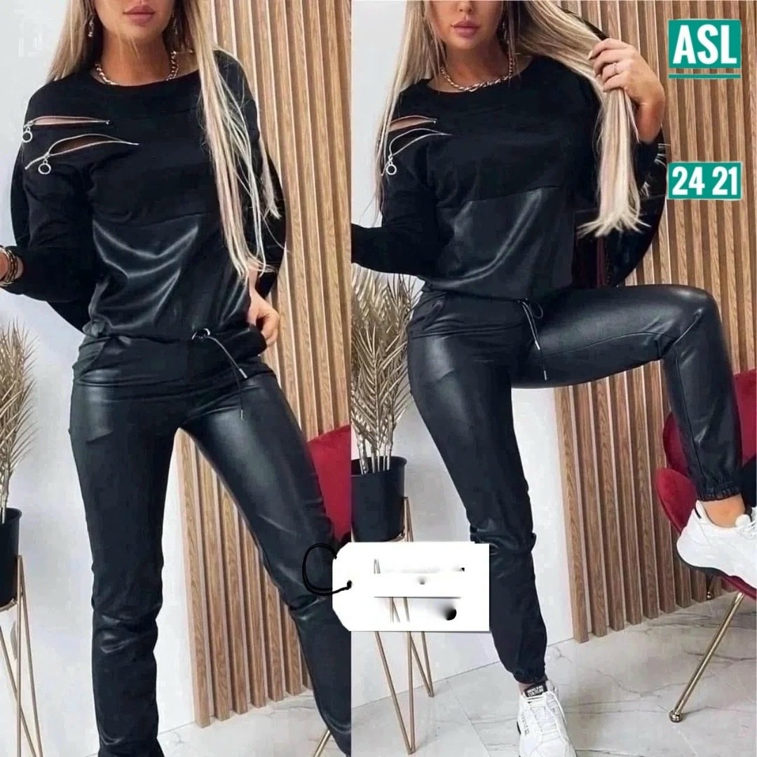 костюм из экокожи,спортивный костюм из экокожи,cпортивный костюм женский на флисе,женские спортивные костюмы,костюм двойка эко кожа