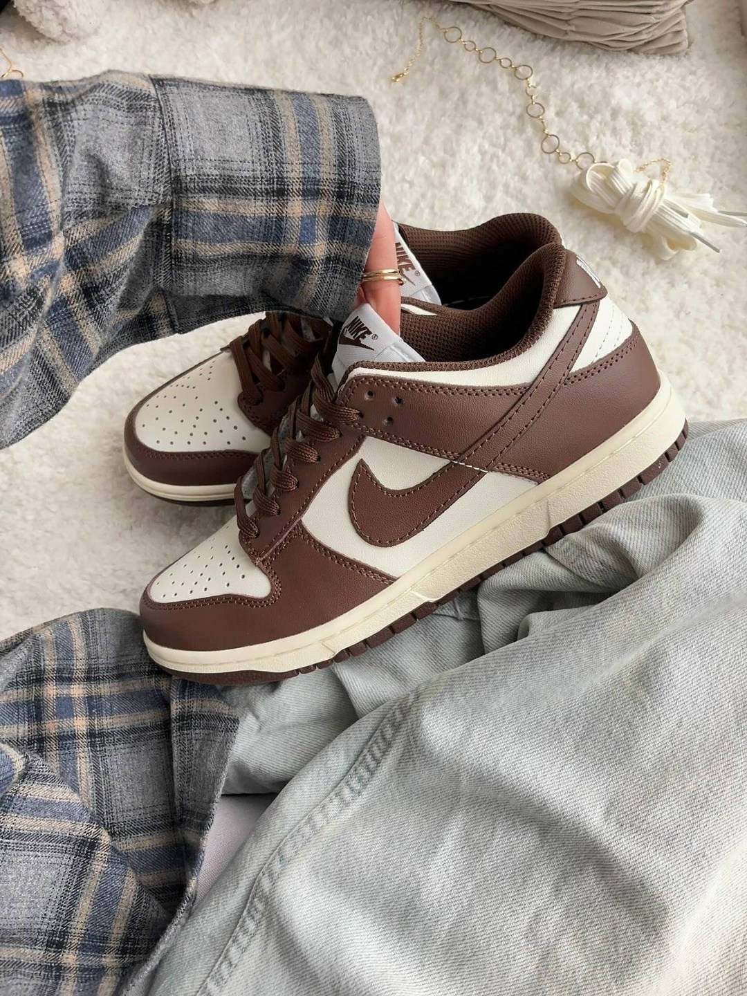 найк кроссовки коричневые,nike коричневые кожаные кроссовки dunk для женщин,nike dunk low cacao wow,кроссовки nike dunk low,кроссовки nike dunk low wmns коричневые
