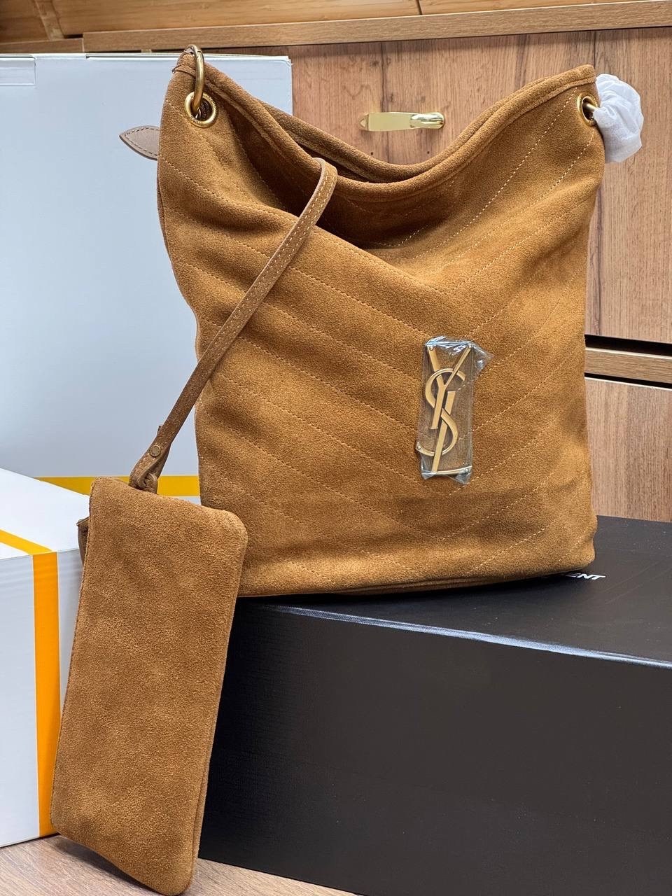 замшевая сумка,сумка,сумки модные,yves saint laurent сумка,замшевая сумка мешок с кошельком большая женская сумка через плечо