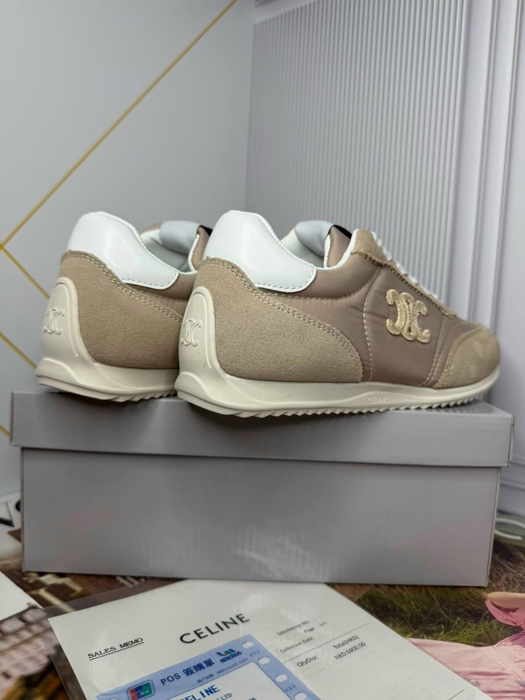 ,кроссовки женскиe,кроссовки celine,спортивная ,модные кроссовки