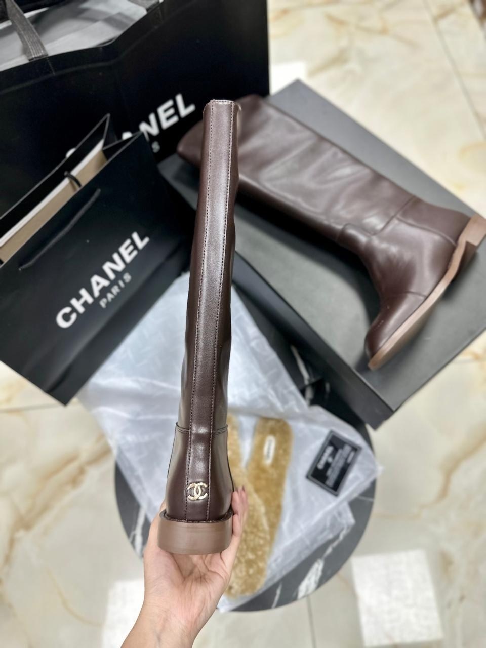 сапоги chanel,сапоги женские chanel,сапоги шанель,сапоги кожаные chanel,женские ботильоны chanel мягкие из кожаного спилка