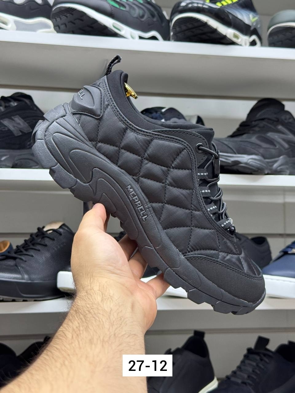 мужские кроссовки merrell,кроссовки merrell,зимние кроссовки merrell,кроссовки merrell термо,зимние мужские кроссовки merrell moc black (флис)