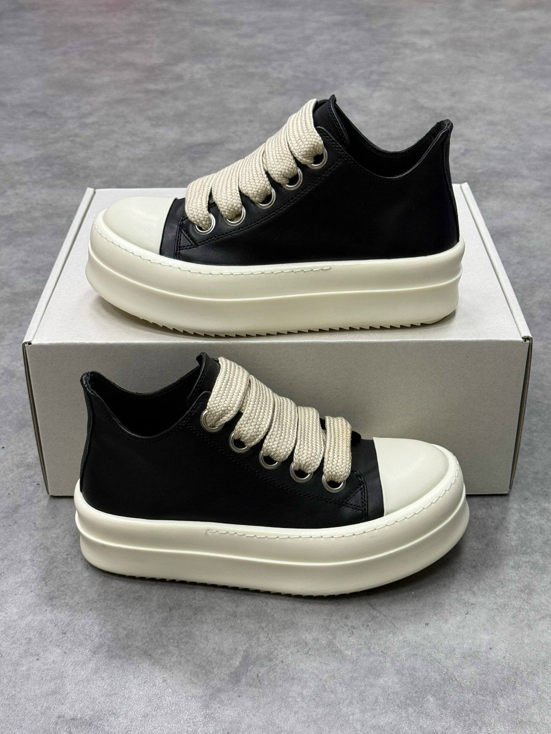 ,кроссовки rick owens,кроссовки женские,повседневная ,низкие кроссовки