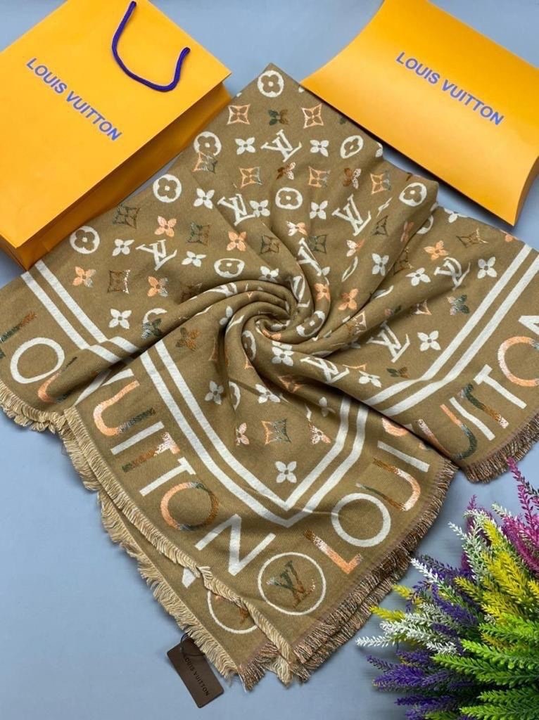 теплый палантин,брендовый палантин louis vuitton,палантин платок,женский теплый палантин,теплый палантин шарф