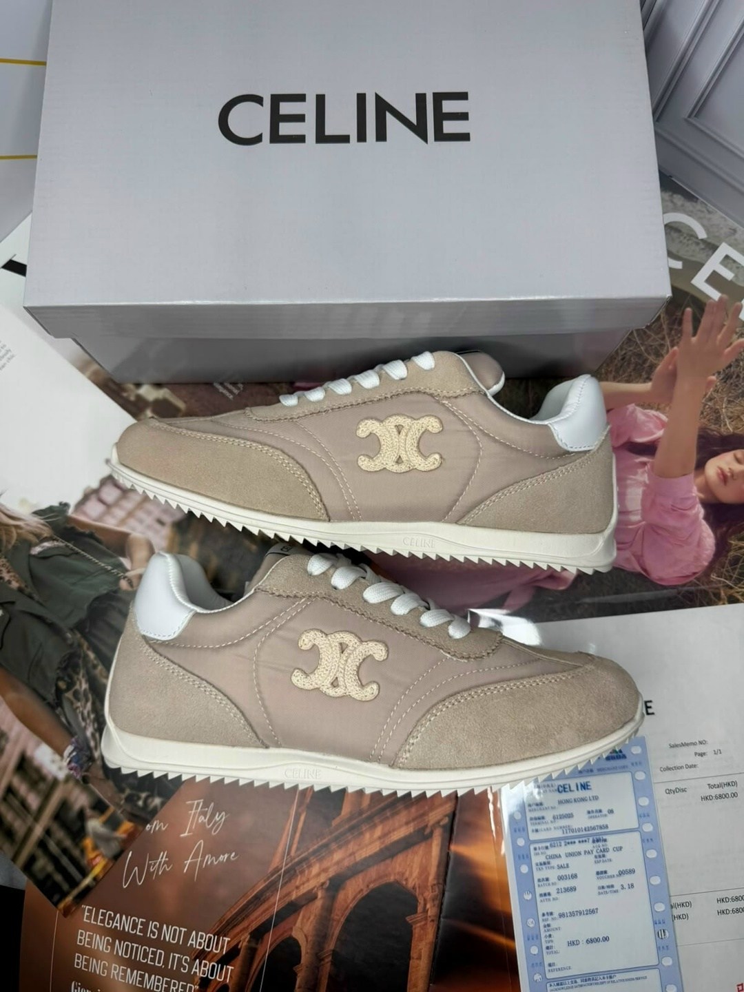 ,кроссовки женскиe,кроссовки celine,спортивная ,модные кроссовки