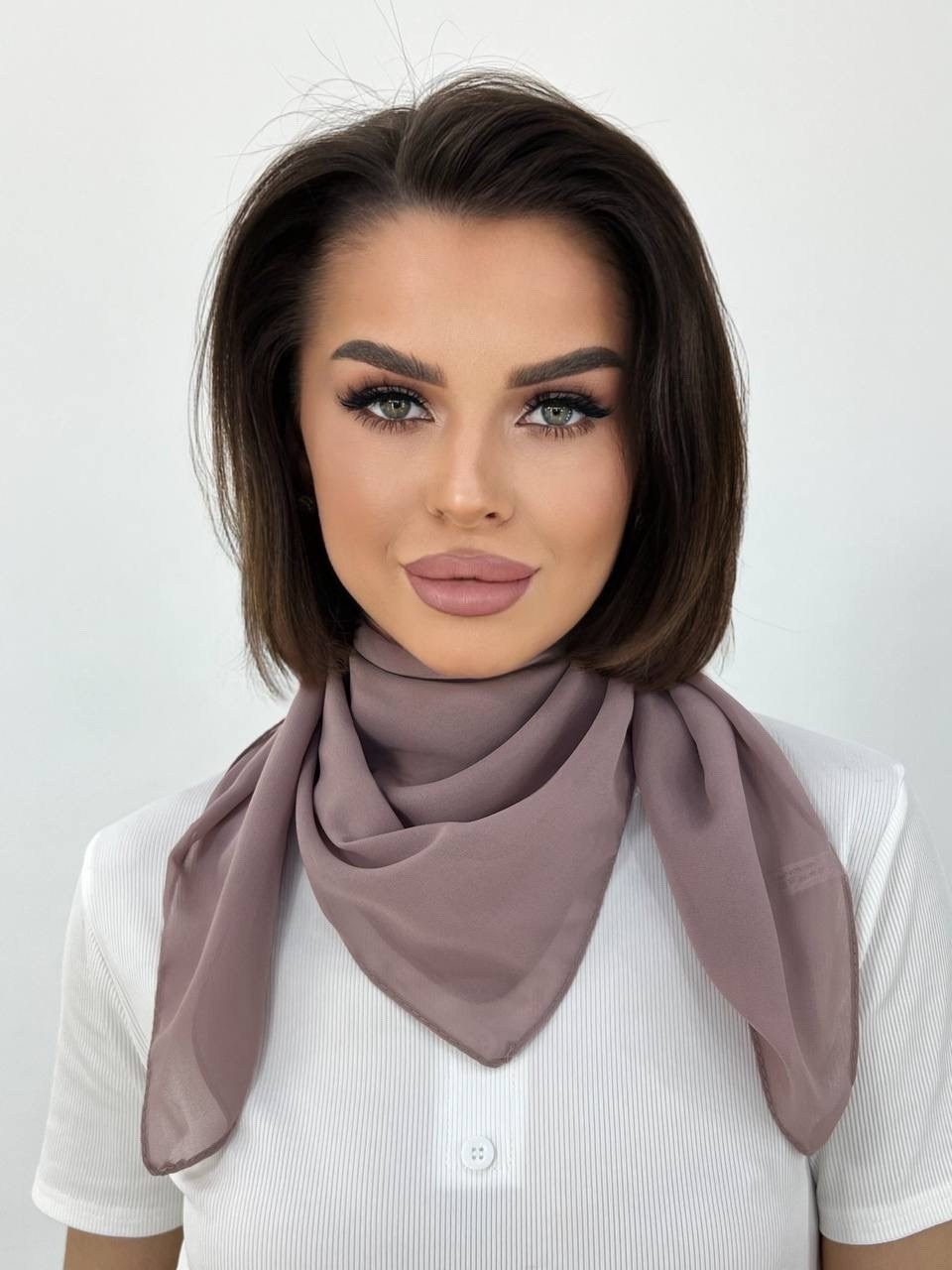 платок косынка ажурная на шею на голову женская,платок косынка на шею,косынка женская на шею,платок шарф накидка церковный,женский платок