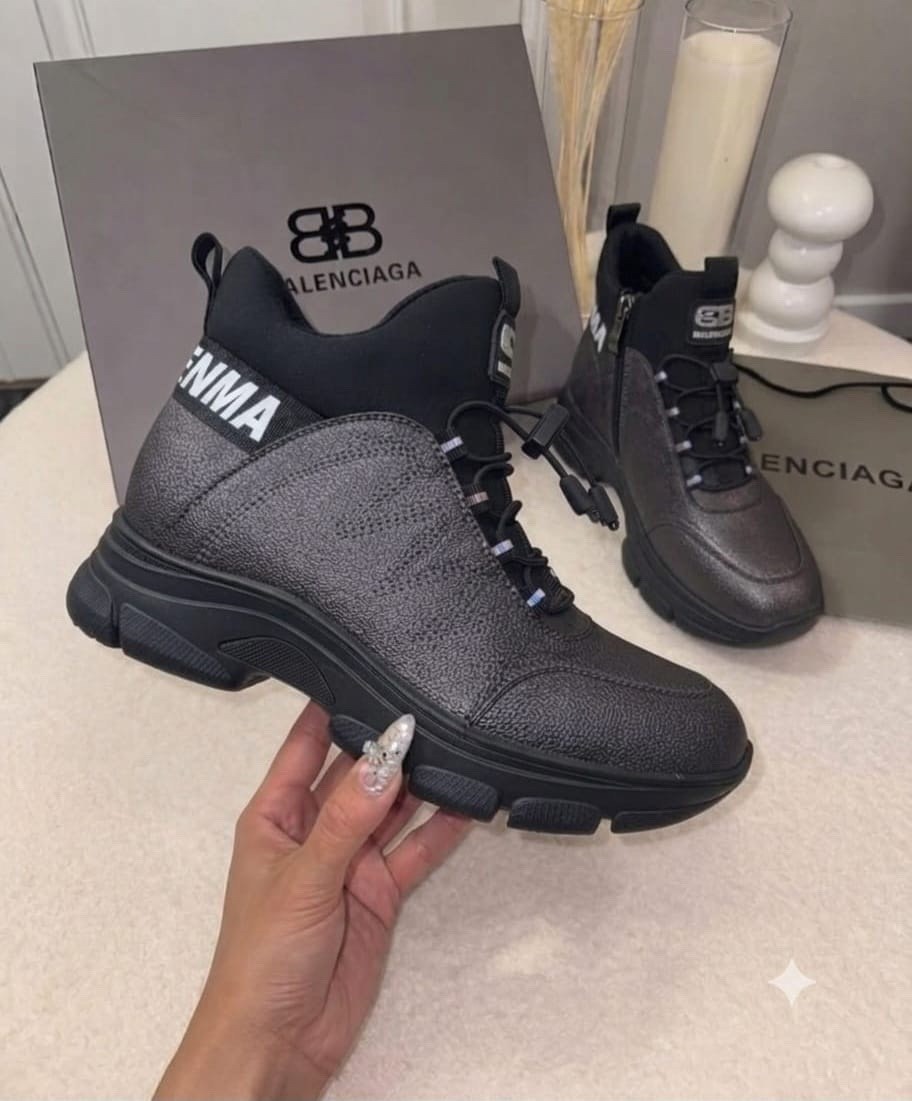 ботинки balenciaga,,женские зимние ботинки balenciaga,кроссовки ботинки,женские кроссовки balenciaga