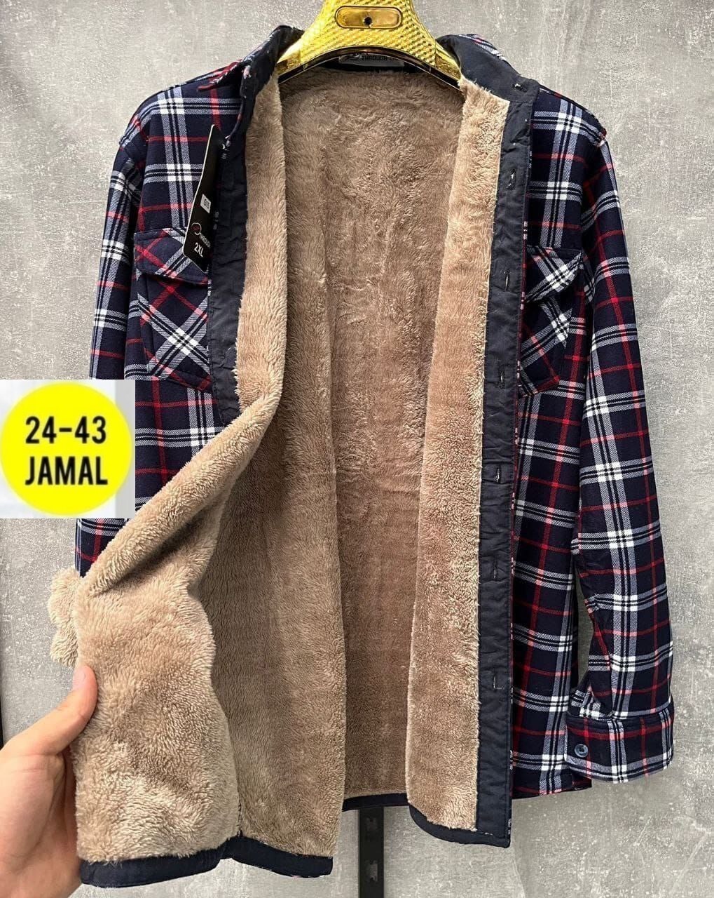 рубашка теплая на флисе,рубашка в клетку теплая h&h fashion,рубашка на меху,рубашка мужская утепленная,мужская клетчатая рубашка