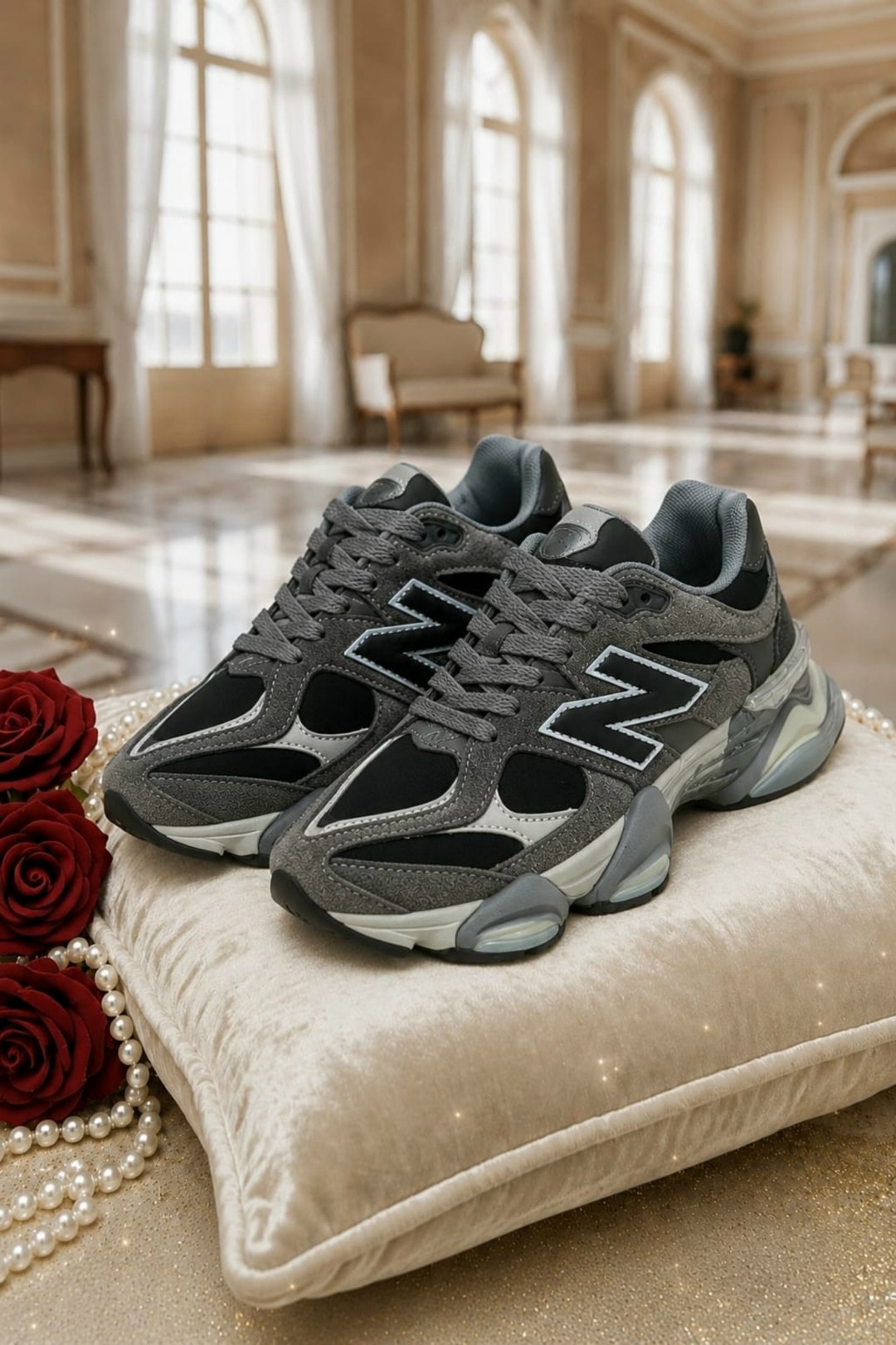 кроссовки new balance 9060,кроссовки new balance,кроссовки new balance 9060 36-41 серые,кроссовки new balance 9060 зимние,кроссовки мужские new balance