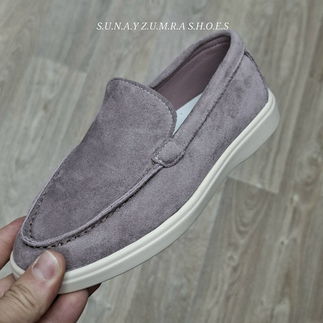 ,лоферы мужские loro piana,замшевые лоферы,лоферы из натуральной замши,лоферы loro piana summer walk