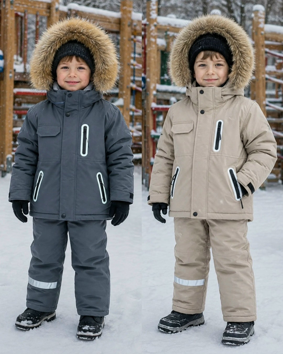 костюм детский зимний,костюм детский зимний 526816,комплект верхней одежды botchkova,костюм на мальчика зимний,костюм зима