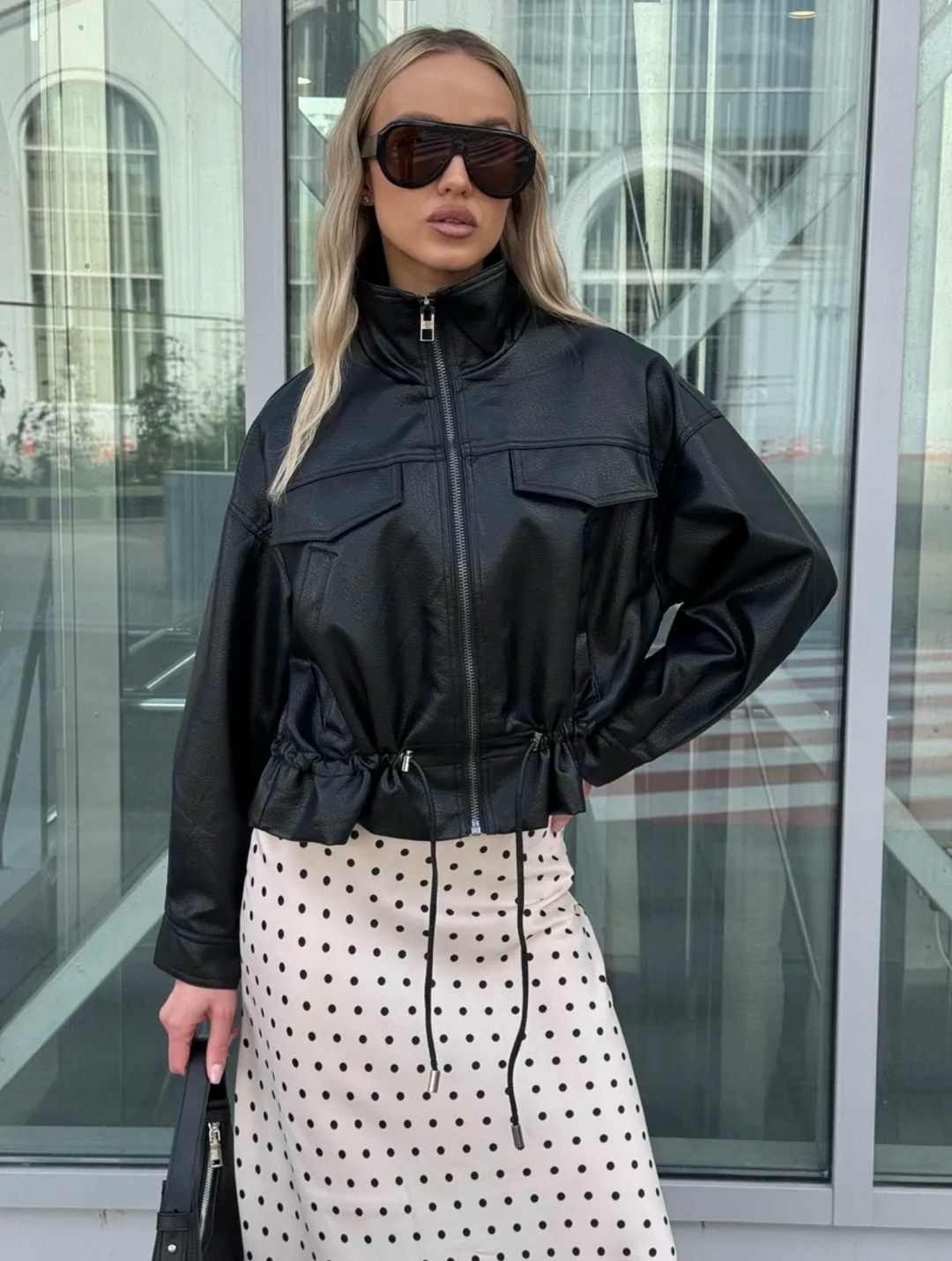 куртка кожаная,куртка косуха,куртка кожаная косуха oversize,куртка женская,кожаная женская куртка