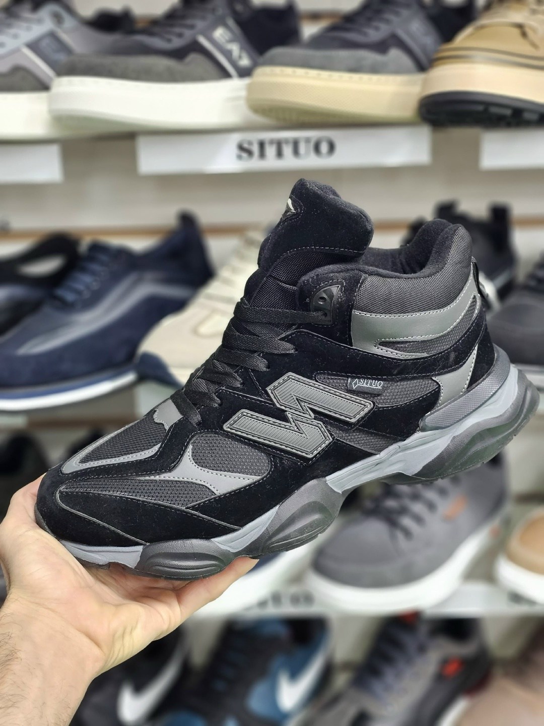 зимние кроссовки new balance 9060 high,кроссовки new balance 9060,кроссовки,кроссовки new balance,кроссовки мужские